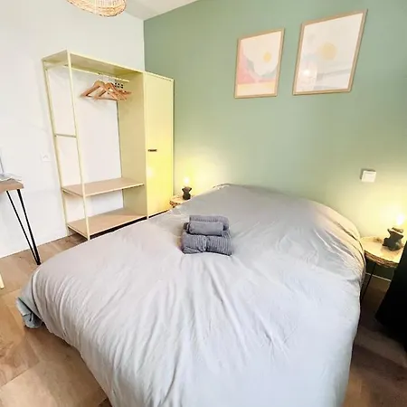 Le Quai 2 - Studio Neuf Calme Terrasse - Clim - Wifi - Gare A 200m Lägenhet *